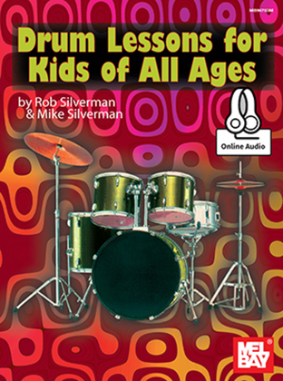 Book cover for Drum Lessons for Kids of All Ages