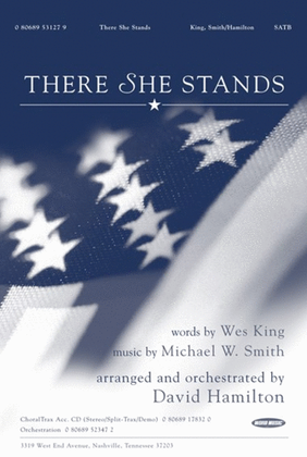 Book cover for There She Stands - Orchestration