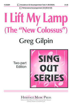 Book cover for I Lift My Lamp