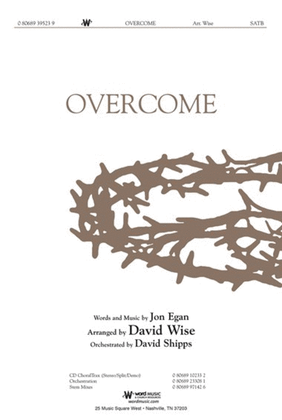 Book cover for Overcome - CD ChoralTrax