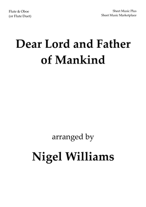 Book cover for Dear Lord and Father of Mankind, for Flute and Oboe