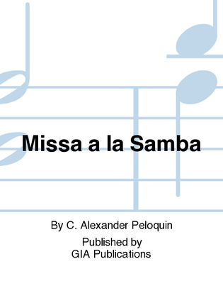 Book cover for Missa à la Samba