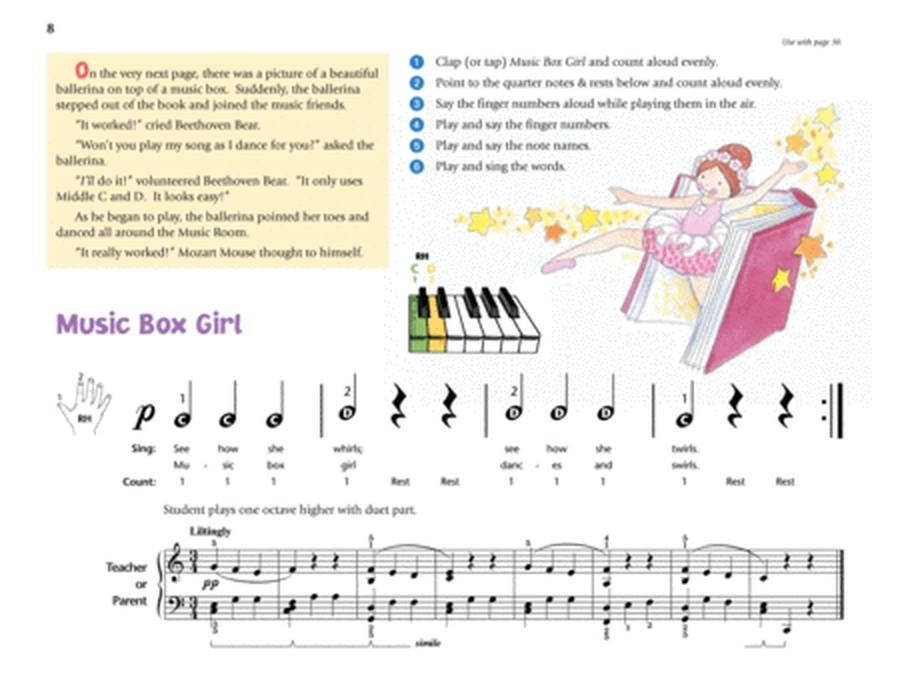 Music for Little Mozarts Recital Book, Book 1