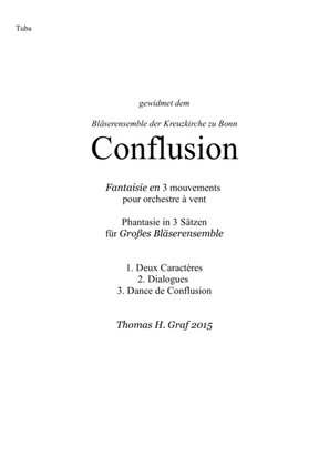 Conflusion - Suite - Wind Ensemble - Tuba