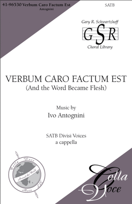 Book cover for Verbum Caro Factum Est: (And the Word Became Flesh)
