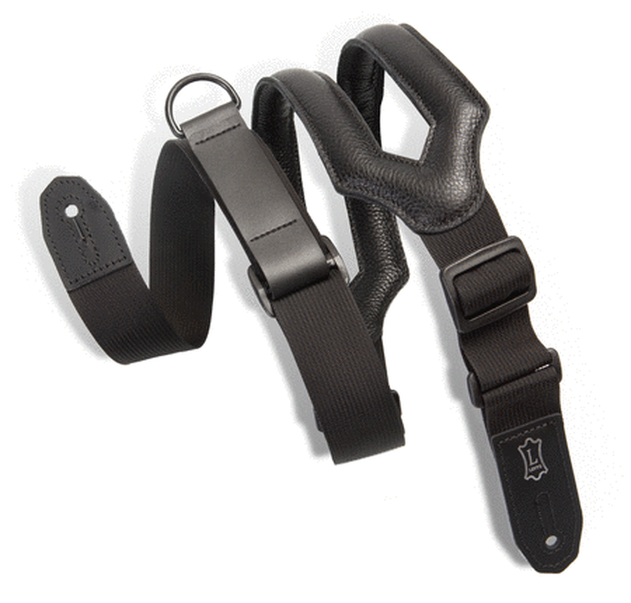 Right Height™ Ergonomic Guitar Strap – Black