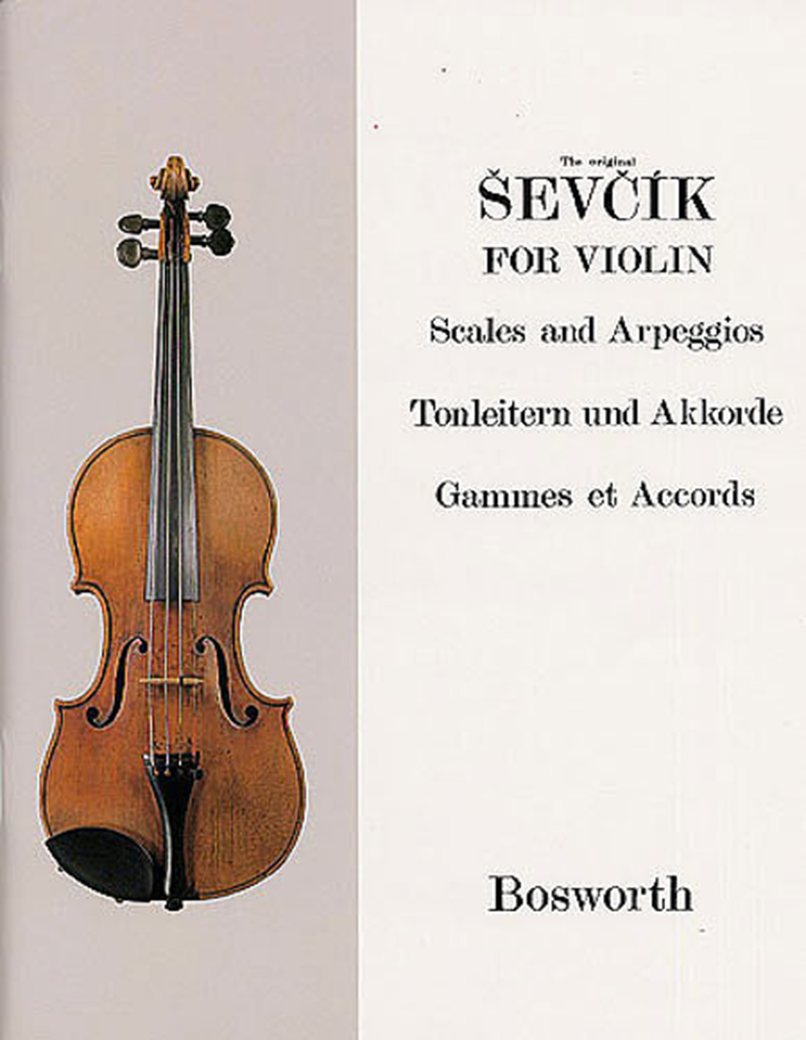 Sevcik Violin Studies: Scales and Arpeggios