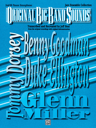 Book cover for Original Big Band Sounds