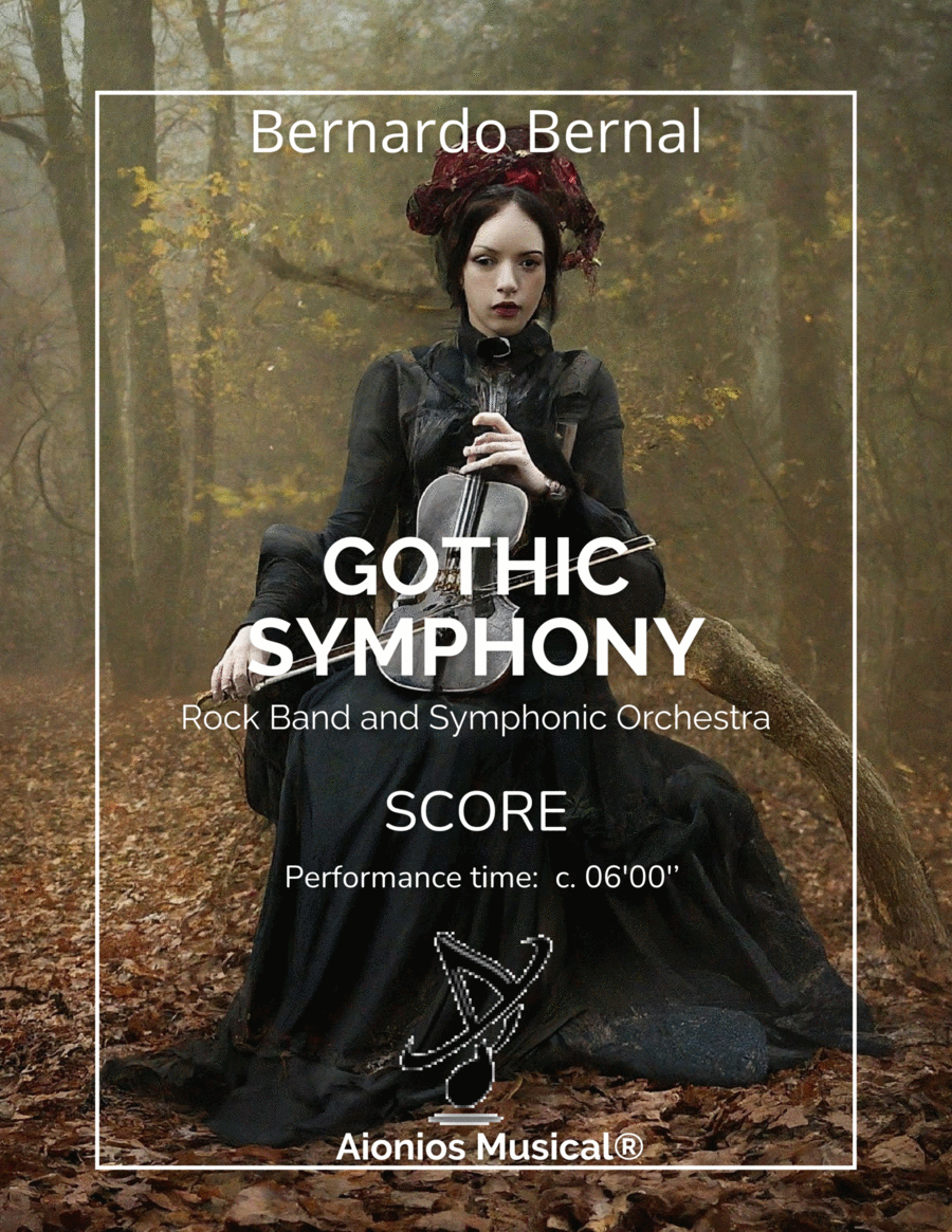 Gothic Symphony - Rock Band and Symphonic Orchestra (Score only) image number null