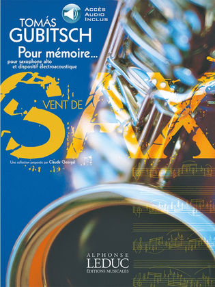 Book cover for Pour Memoire (livre Avec Cd Al30390) (collection Vent De Sax)