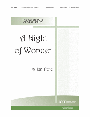 Book cover for A Night of Wonder