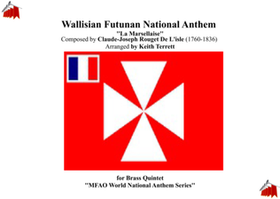 Book cover for Wallisian Futunan National Anthem for Brass Quintet