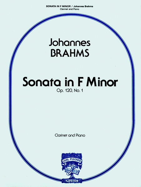 Sonata in F Minor, Op. 120, No. 1