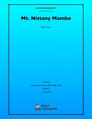Book cover for Mt. Nittany Mambo