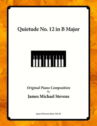Book cover for Quietude No. 12 in B Major