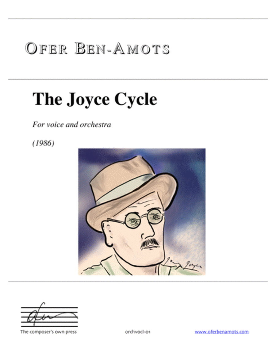 The Joyce Cycle, for voice and orchestra image number null