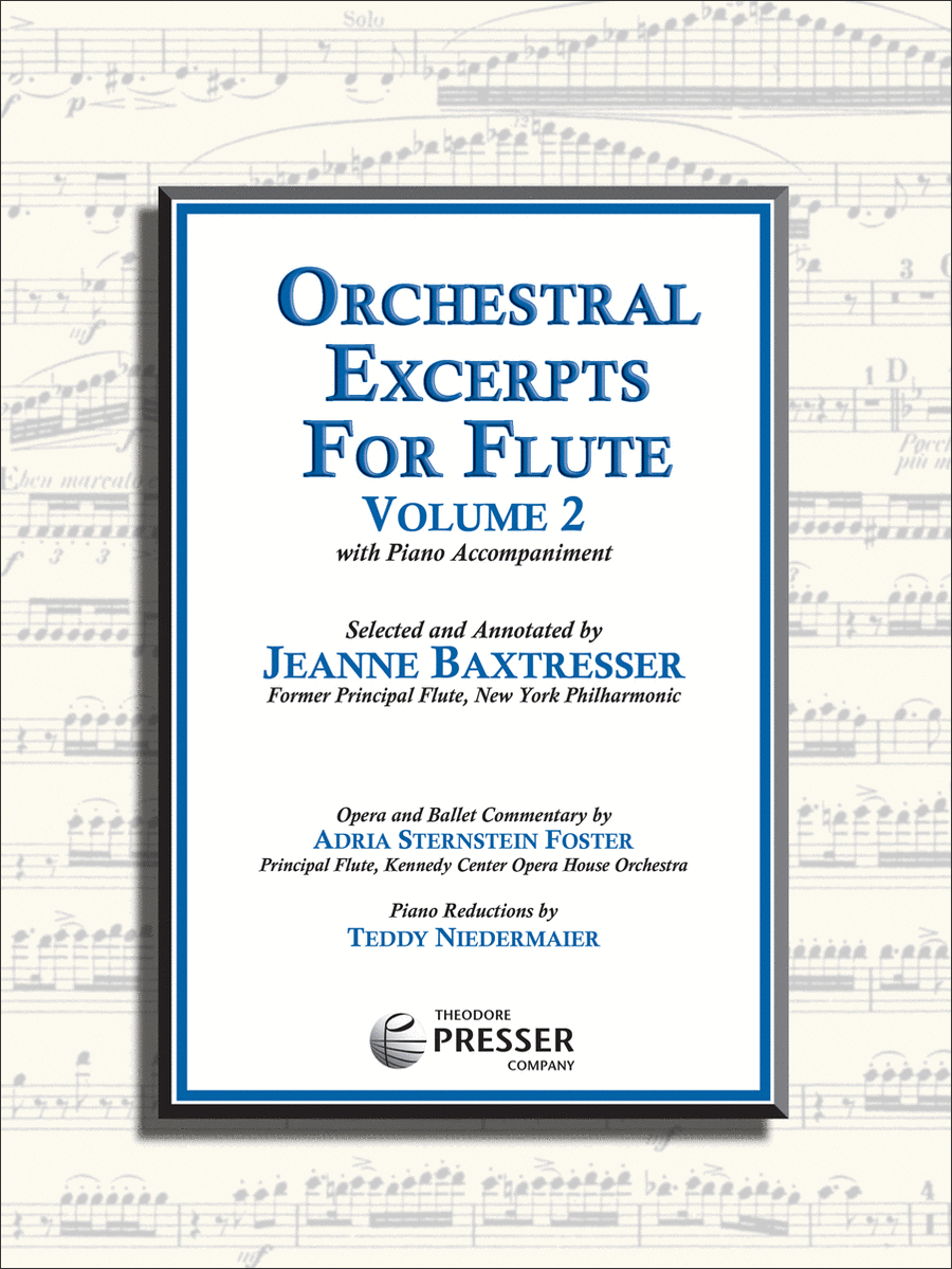 Orchestral Excerpts for Flute, Volume 2