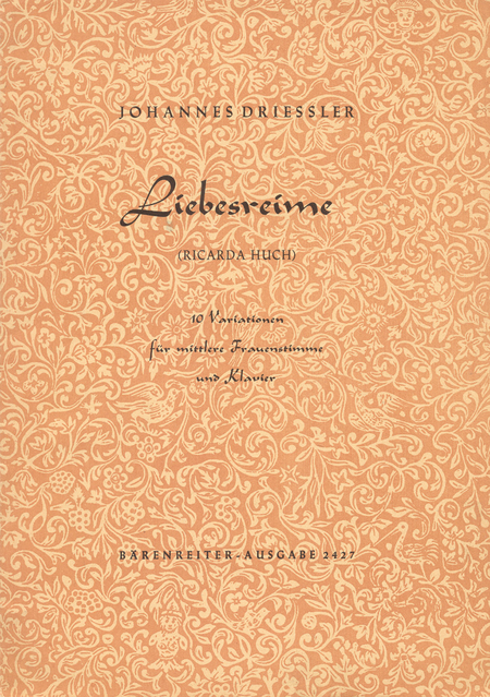 Liebesreime, op. 10/3