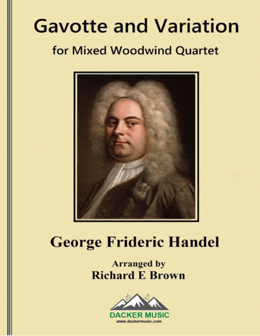 Gavotte and Variation - Woodwind Quartet image number null