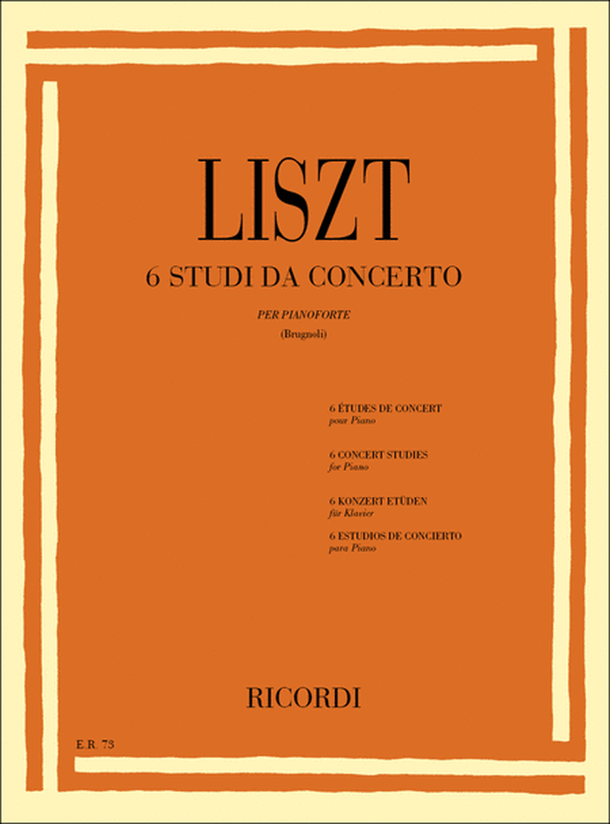 6 Studi Da Concerto