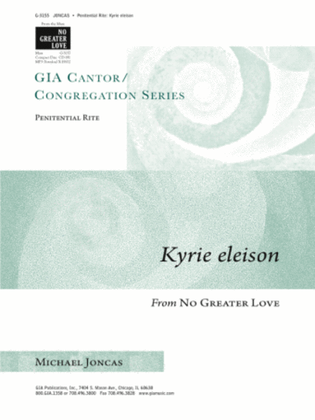 Book cover for Kyrie Eleison