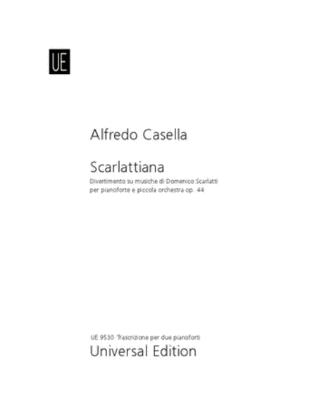 Scarlattiana, 2 Pianos, 4 Hands