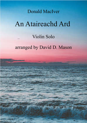 Book cover for An Ataireachd Ard (The surge of the sea)