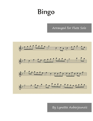 Bingo - Flute Solo