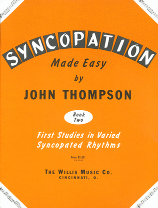 Book cover for Syncopation Made Easy - Book 2