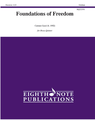 Book cover for Foundations of Freedom