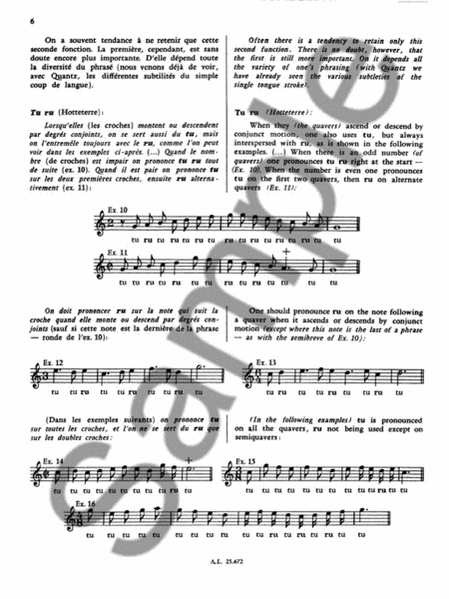 La Flute A Bec Vol.3 (recorder Solo)