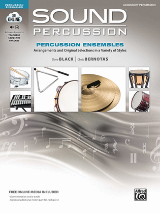 Book cover for Sound Percussion Ensembles