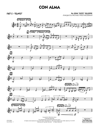 Book cover for Con Alma (arr. Michael Mossman) - Part 2 - Trumpet