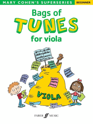 Book cover for Bags Of Tunes For Viola