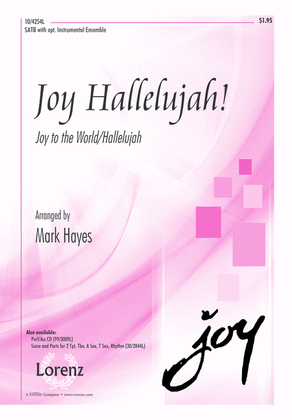 Book cover for Joy Hallelujah!