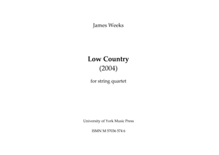 Book cover for Low Country