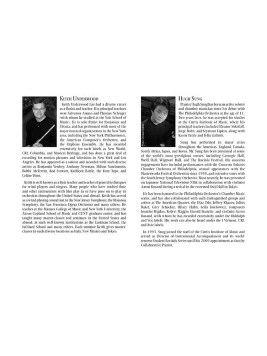 Gary Schocker – Flute Duets with Piano image number null