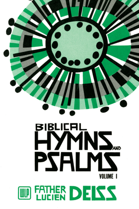 Book cover for Biblical Hymns and Psalms Vol. 1 Choir Book