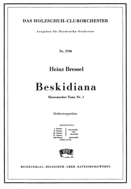 Beskidiana Slowenischer Tanz Nr. 1