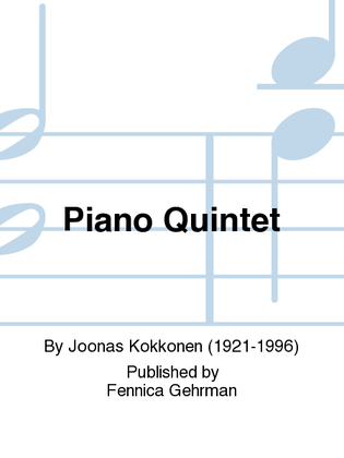 Book cover for Piano Quintet