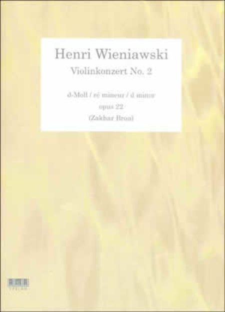 Henri Wieniawski: Violinkonzert No. 2