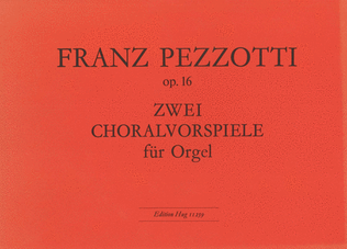Book cover for 2 Choralvorspiele