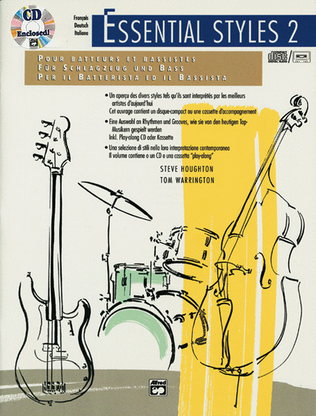 Essential Styles for the Drummer and Bassist, Book 2