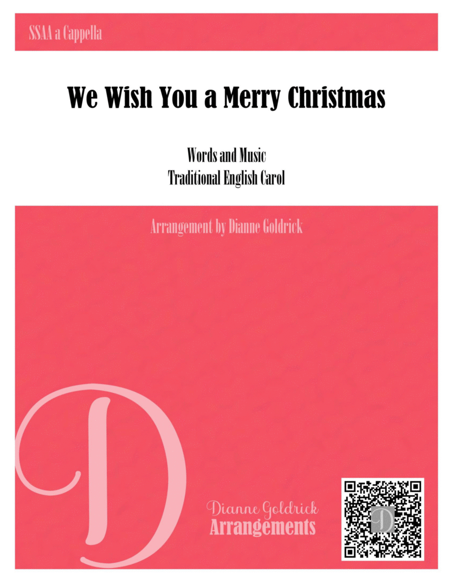 We Wish You a Merry Christmas, SSAA a cappella image number null