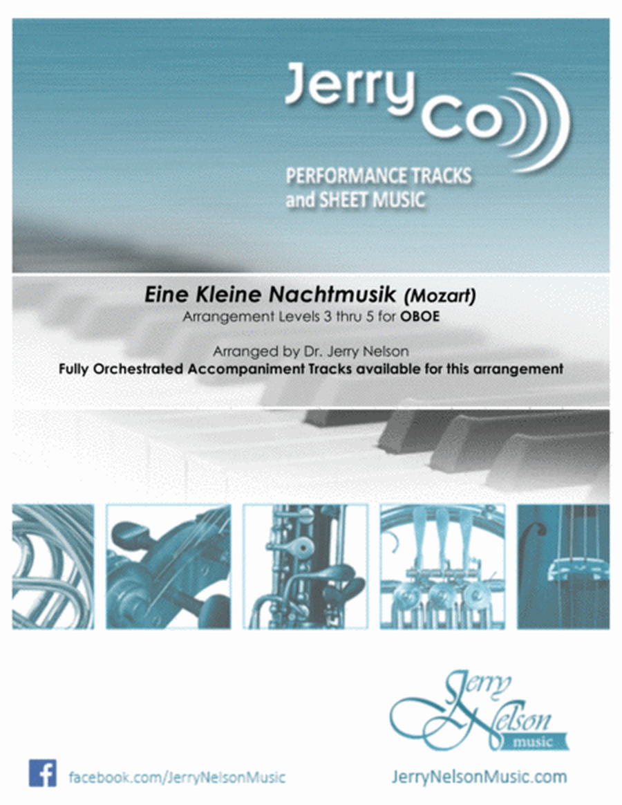 Eine Kleine Nachtmusik (Arrangements Level 3-5 for OBOE + Written Acc) image number null