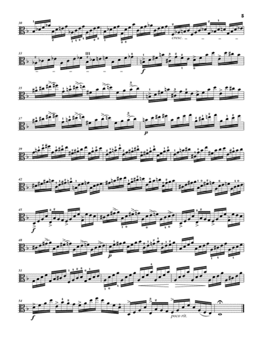 Jakob Dont: 24 Etudes and Caprices, op. 35 - transcribed for Viola