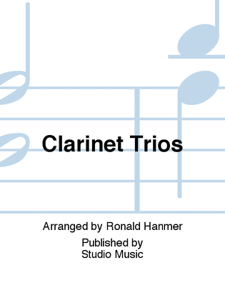 Book cover for Clarinet Trios