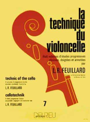 Book cover for Technique du violoncelle - Volume 7