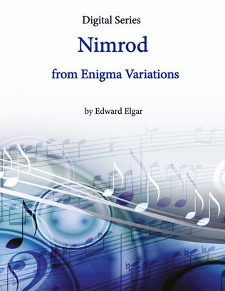 Book cover for Nimrod from Enigma Variations for Clarinet & Cello or Bassoon Duet - Music for Two