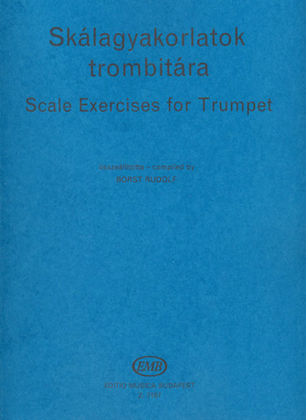 Book cover for Scale Exercises For Trumpet